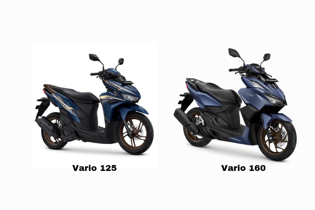 Miliki Desain yang Sama Sama Memukau! Vario 125 dan 160 Punya Spek Berbeda, Ini Perbedaanya..