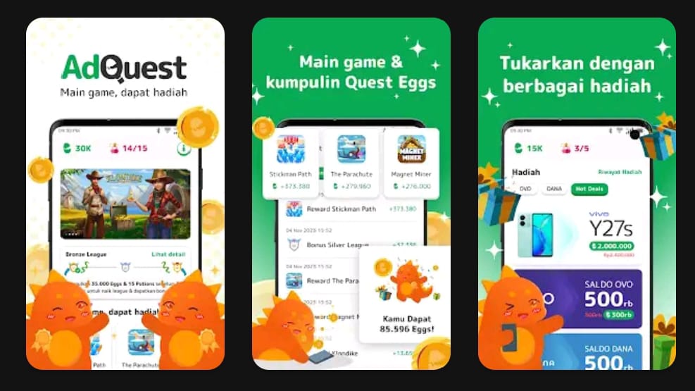 Dompet Tipis? Ini Cara Menghasilkan Saldo DANA Gratis Lewat AdQuest