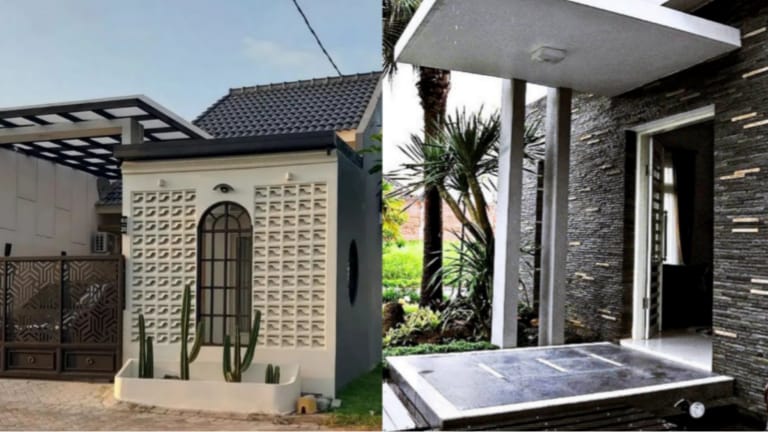 Buat Tamu Terkesan! Inspirasi Dinding Teras Rumah yang Eye-Catching 