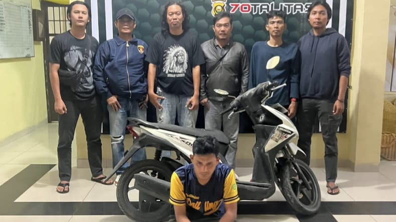Tim Opsnal Singo Timur Bekuk Pelaku Penggelapan Motor di Prabumulih
