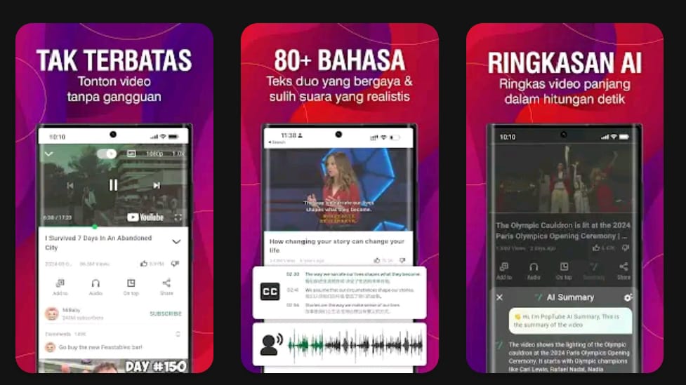 Poptube, Aplikasi Penghasil Saldo DANA yang Seru dan Terbukti Membayar!