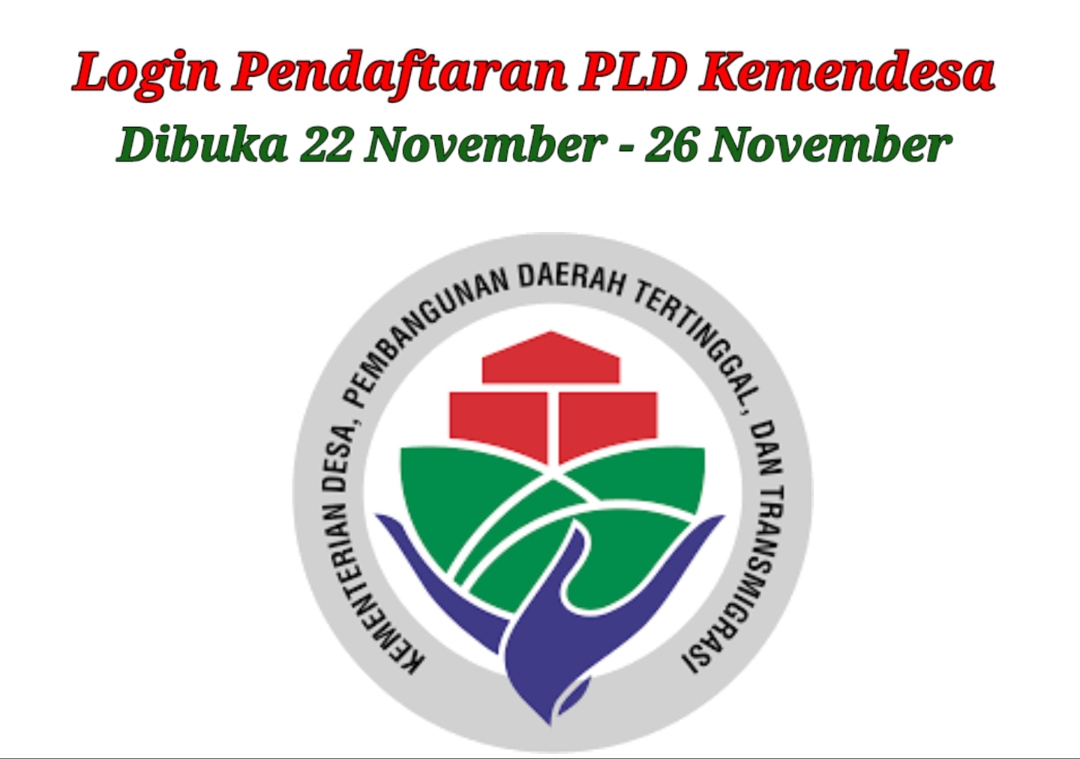 Login Pendaftaran PLD Kemendesa Dibuka 22 November, Ini Link dan Cara Pendaftaran