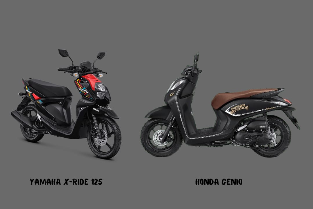 Honda Genio dan Yamaha X-Ride Motor Matic dengan Spek Memukau, Segini Harganya