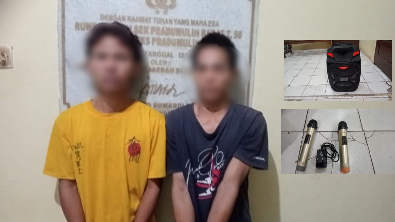 Tim Polsek Prabumulih Barat Berhasil Ungkap Kasus Pencurian di Sekolah