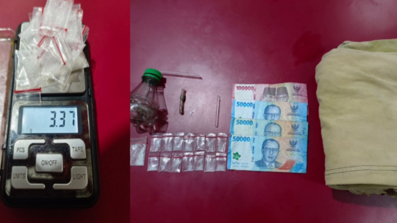 Penggerebekan di Prabumulih Timur, Polisi Amankan 15 Paket Sabu