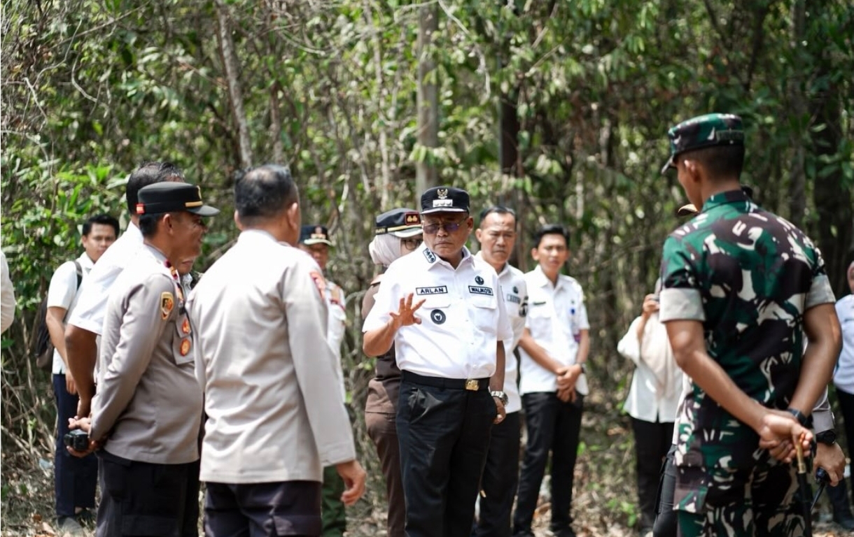 Karhutla Sindur Jadi Perhatian, Wali Kota Prabumulih Cek Langsung Lokasi