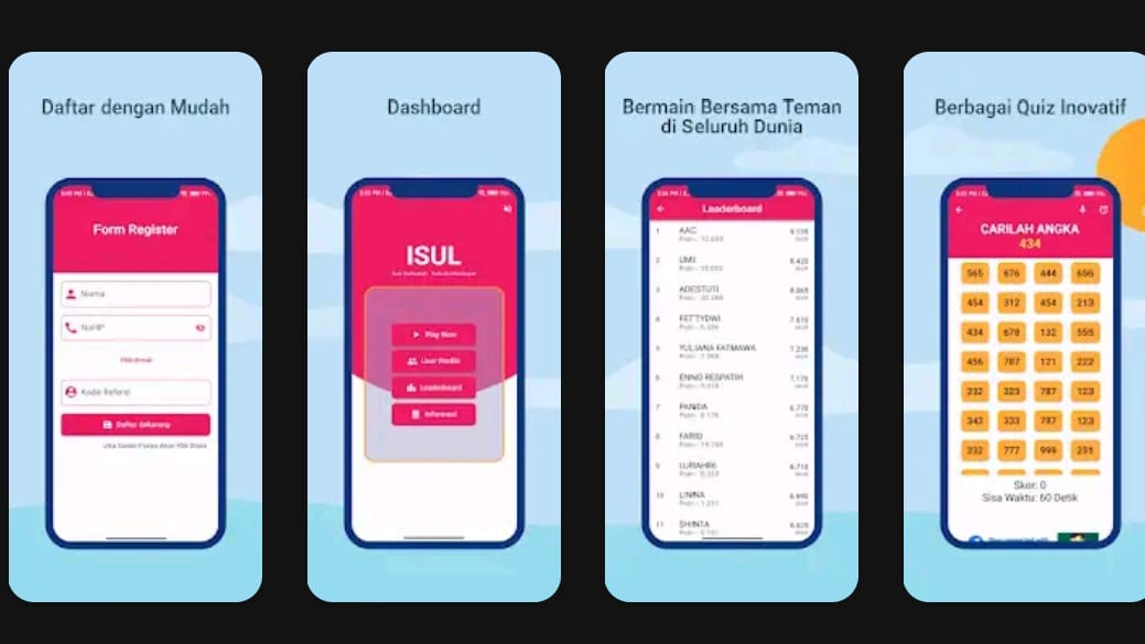Main Game Dapat Uang? Coba ISUL Aplikasi Kuis Penghasil Saldo DANA
