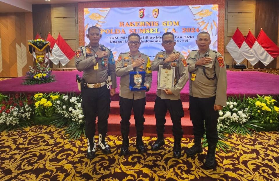 LUAR BIASA! Polres Prabumulih Juara 1 dalam Rakernis SDM