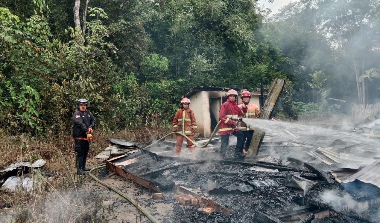 Kebakaran Hanguskan Rumah Makan di Prabumulih, Kerugian Capai Rp35 Juta