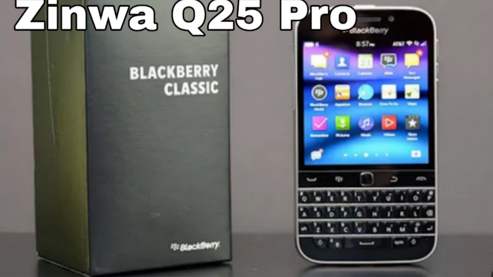 Zinwa Q25 Pro, Ponsel Keyboard Fisik Klasik dengan Sentuhan Modern