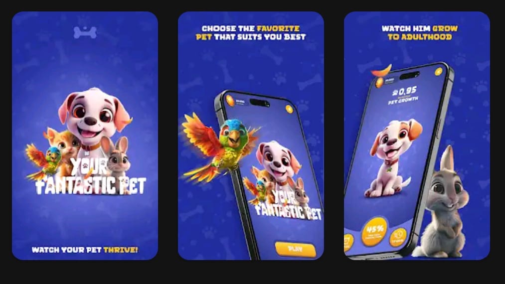 Grow Your Fantastic Pet, Game Simple dengan Reward Saldo DANA