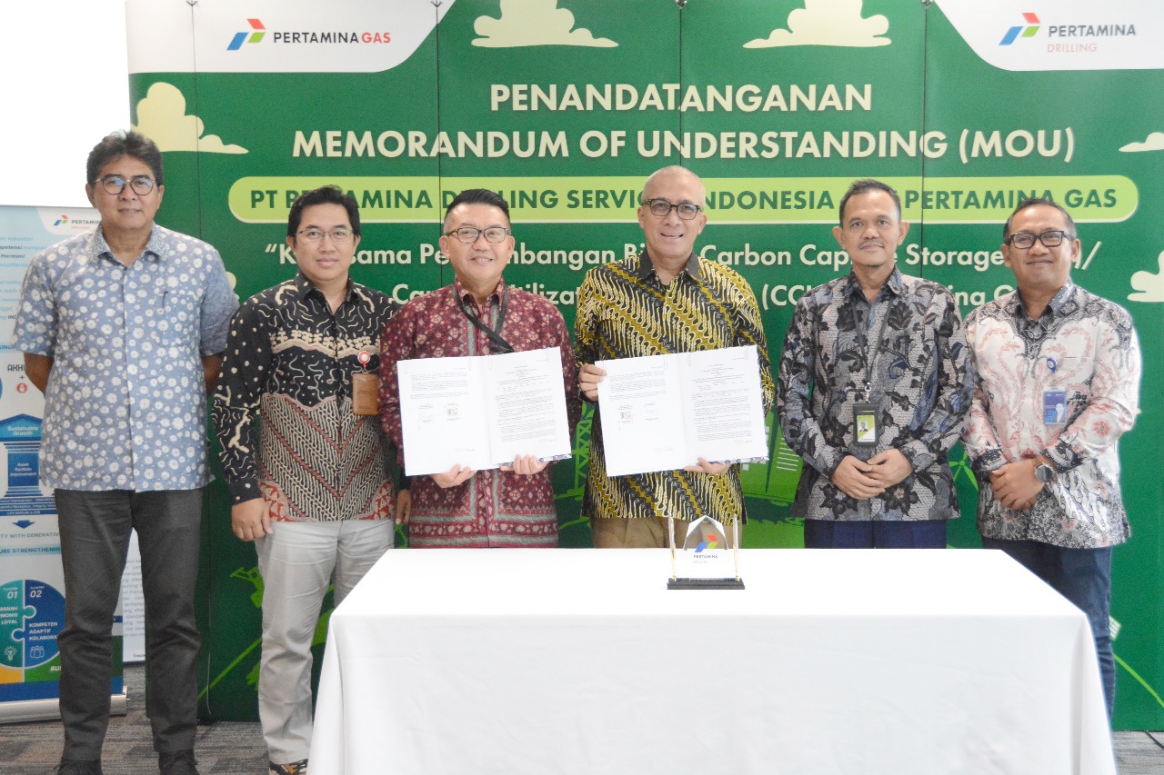 Pertamina Drilling dan Pertagas Wujudkan Kerjasama Strategis untuk Teknologi CCS/CCUS