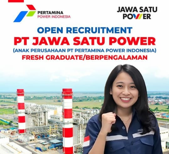 Perusahaan Jawa Satu Power Buka Lowongan Kerja 2 Posisi, Fresh Graduate Berpengalaman Bisa Daftar