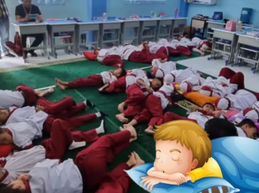 Pertama di Indonesia, SD Muhammadiyah Sidoarjo Terapkan Pelajaran Tidur Siang 