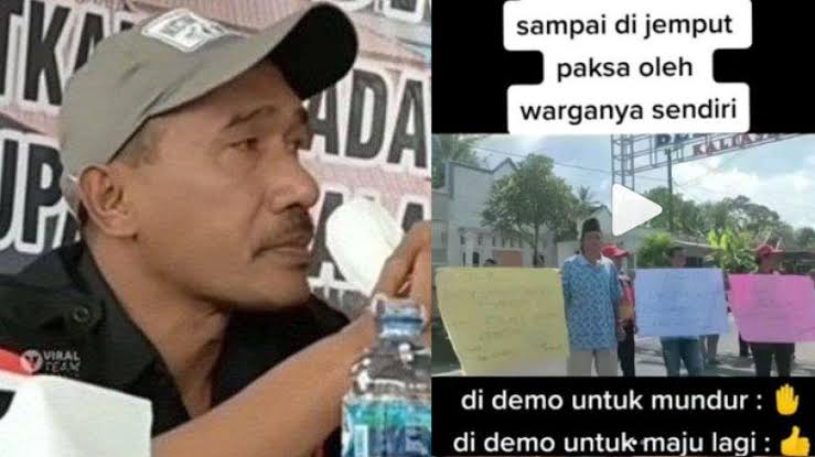 Tolak Jabat Dua Periode, Kades Ini Didemo Warganya