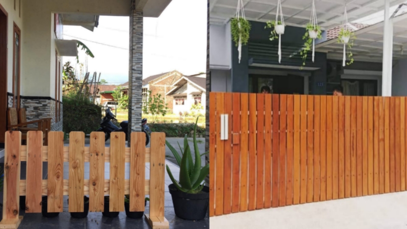 8 Inspirasi Pagar Kayu Daur Ulang: Estetis, Tahan Lama, dan Ramah Lingkungan