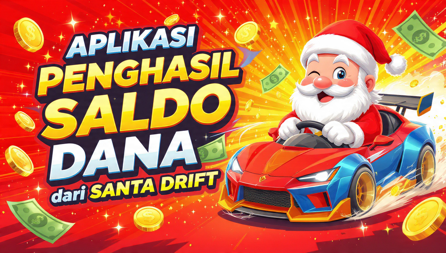Main Game Santa Drift Bisa Dapat Saldo DANA Gratis, Begini Caranya
