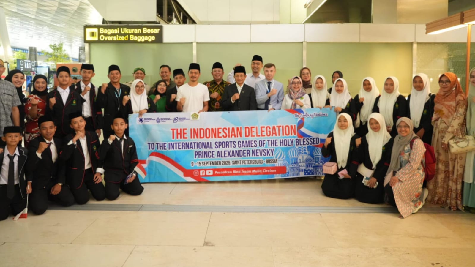 Bawa Nama Bangsa, 15 Santri Indonesia Terbang ke Rusia Ikuti International Sports Games  2025