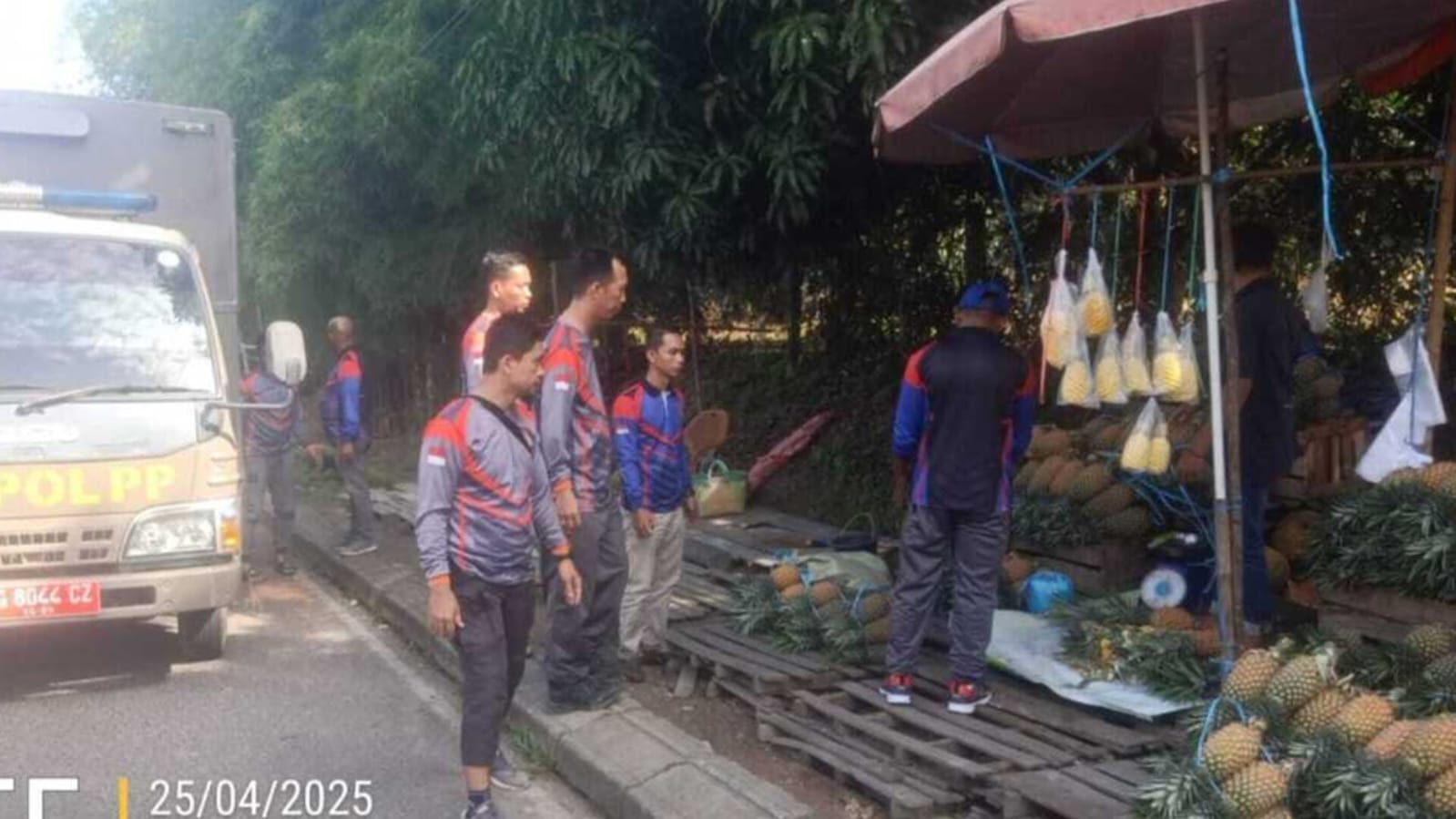 Satpol PP Prabumulih Gelar Razia PKL, Tertibkan Trotoar dan Jalan Raya