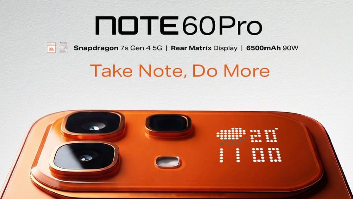 Infinix Note 60 Pro 5G Tampil Premium, Desain Kamera Belakang Sekilas Mirip iPhone 17 Pro Max