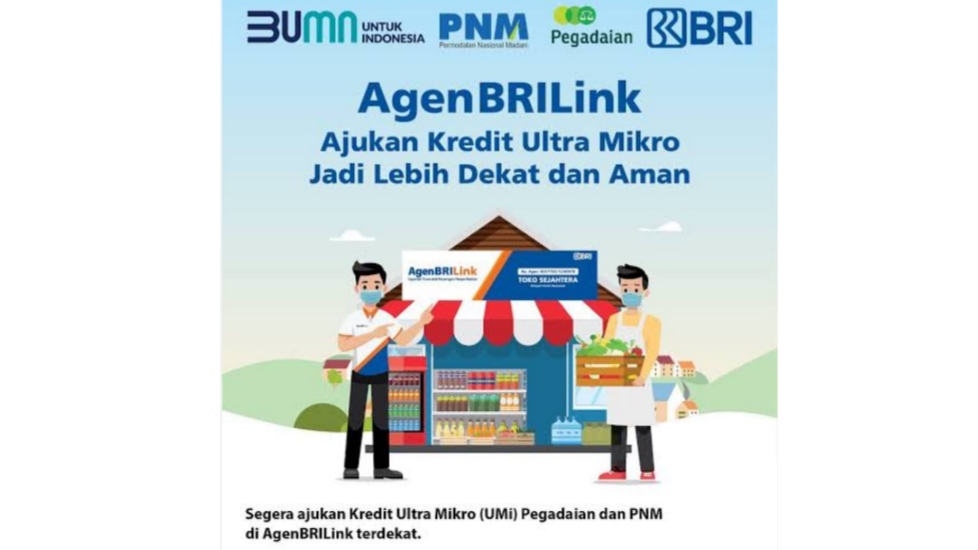 Pinjaman UMi BRI hanya Diajukan lewat Agen Brilink, Ini Syaratnya 