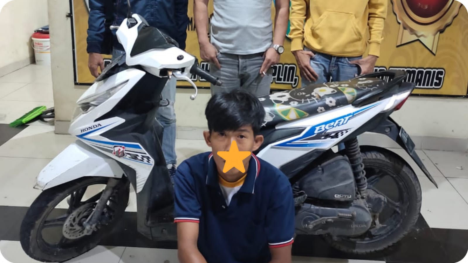 Alasan Jenguk Nenek di RS, Warga Prabujaya Prabumulih Gelapkan Motor Milik Temannya, Ini Tampangnya