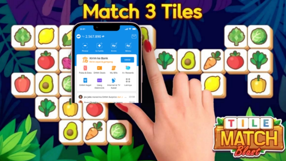 Viral di 2026! Cara Dapat Uang dari Tile Puzzle-Matching Land
