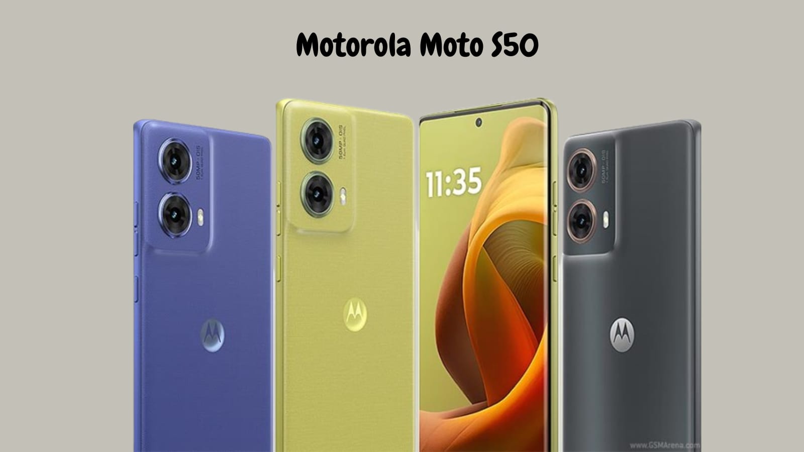 Smartphone Motorola Moto S50 Telah Rilis, Ini Spesifikasi dan Performa Memukaunya