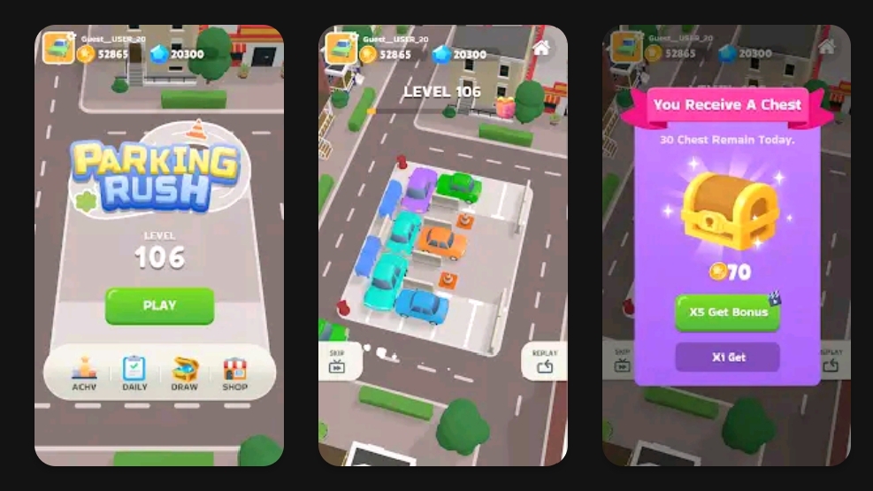 ParkingRush: Main Game Bisa Dapat Saldo DANA Gratis, Begini Caranya!
