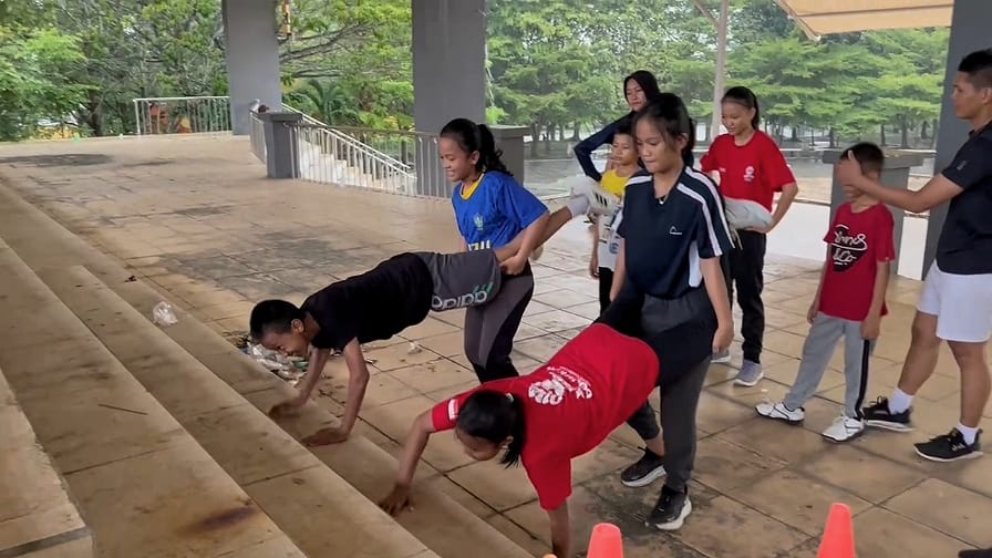 Isi Libur dengan Latihan, A tlet Karate Gojukai Siap Bertarung di O2SN Tingkat Provinsi
