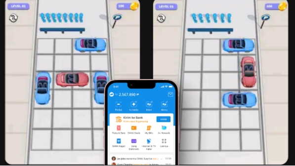 Mau Saldo DANA Gratis? Ikuti Cara Mendapatkan Rp 550.000 dari Parking Rush