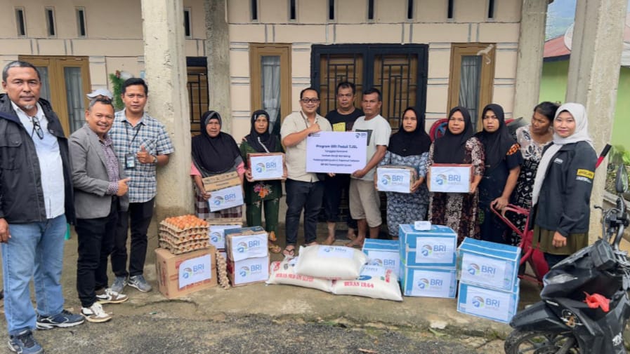 BRI Peduli Gerak Cepat Bantu Korban Banjir Bandang di Sumatera