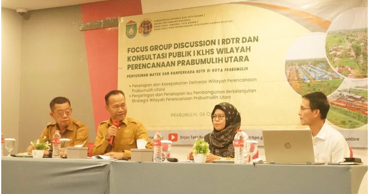 Wujudkan Kawasan Lebih Tertata, Pemkot Prabumulih Matangkan RDTR