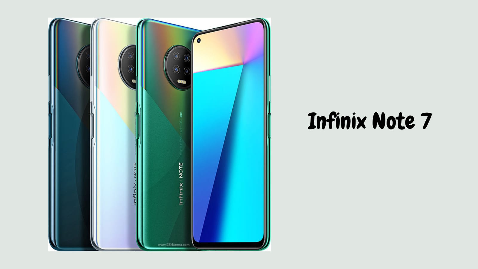 Infinix Note 7 Hadir dengan Desain Elegan dan Layar Super Besar, Ini Spesifikasinya