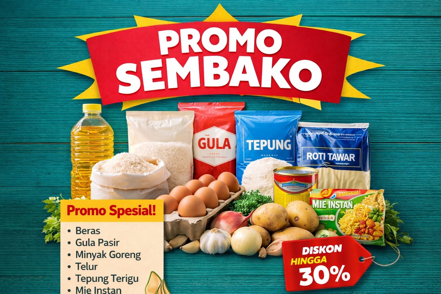 Promo Payday Minimarket 23 Februari 2026, Indomaret hingga Super Indo Turunkan Harga Sembako