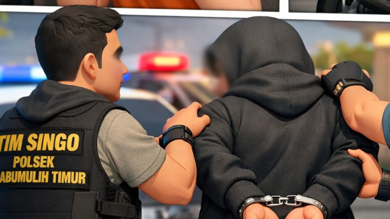 Polisi Bekuk Sopir Truk yang Mengancam dan Rampas Motor di Prabumulih