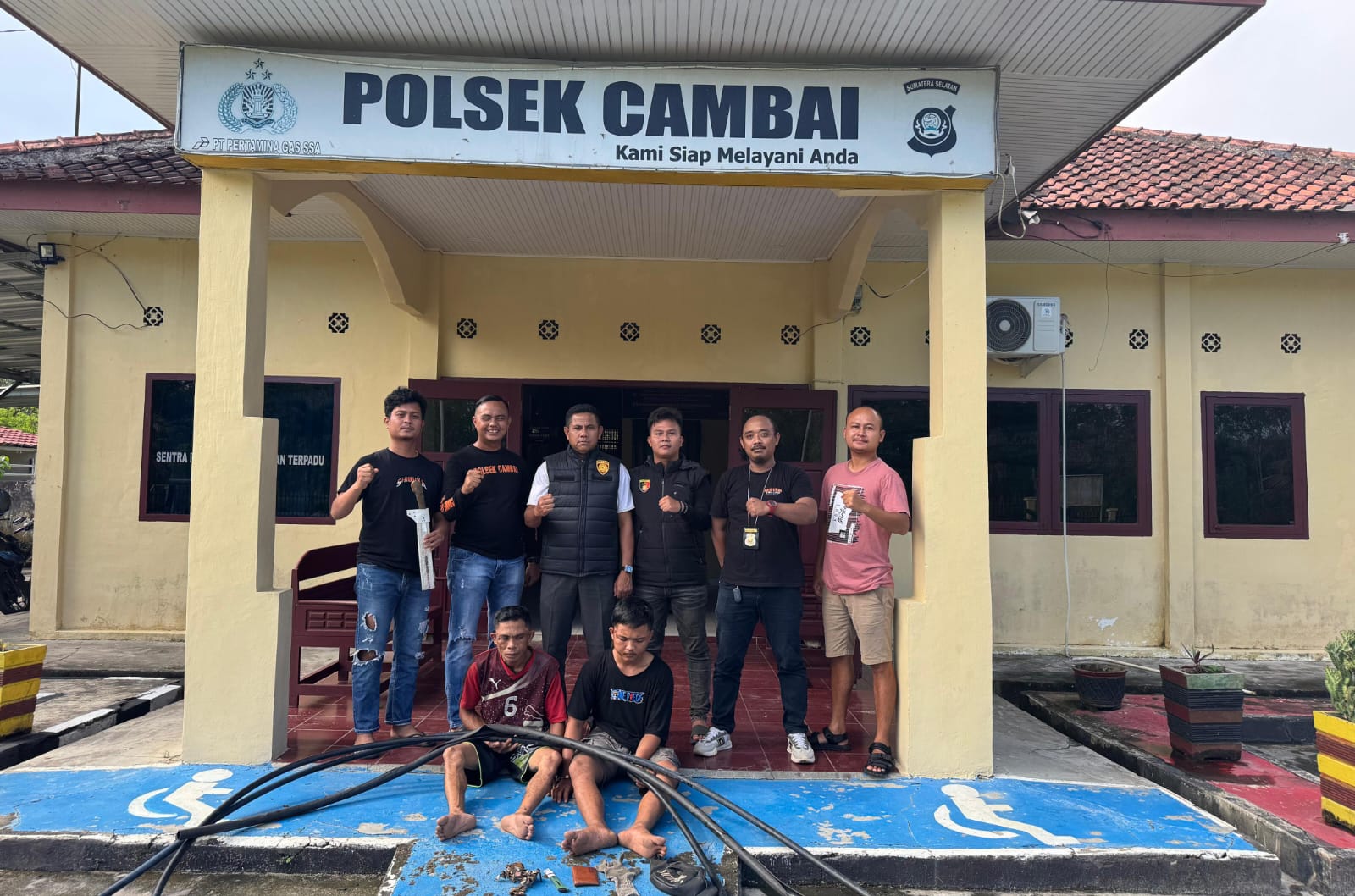 Pencurian Kabel Listrik PT IndoRubber, Dua Pelaku Ditangkap Polisi