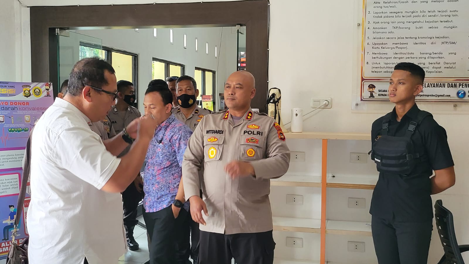 Tingkatkan Yanlik, RBP Polda Supervisi Polres Prabumulih