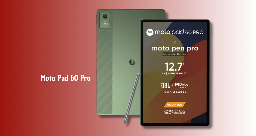 Moto Pad 60 Pro Rilis 2025: Layar 3K 144Hz, Dimensity 8300, dan Quad Speaker JBL