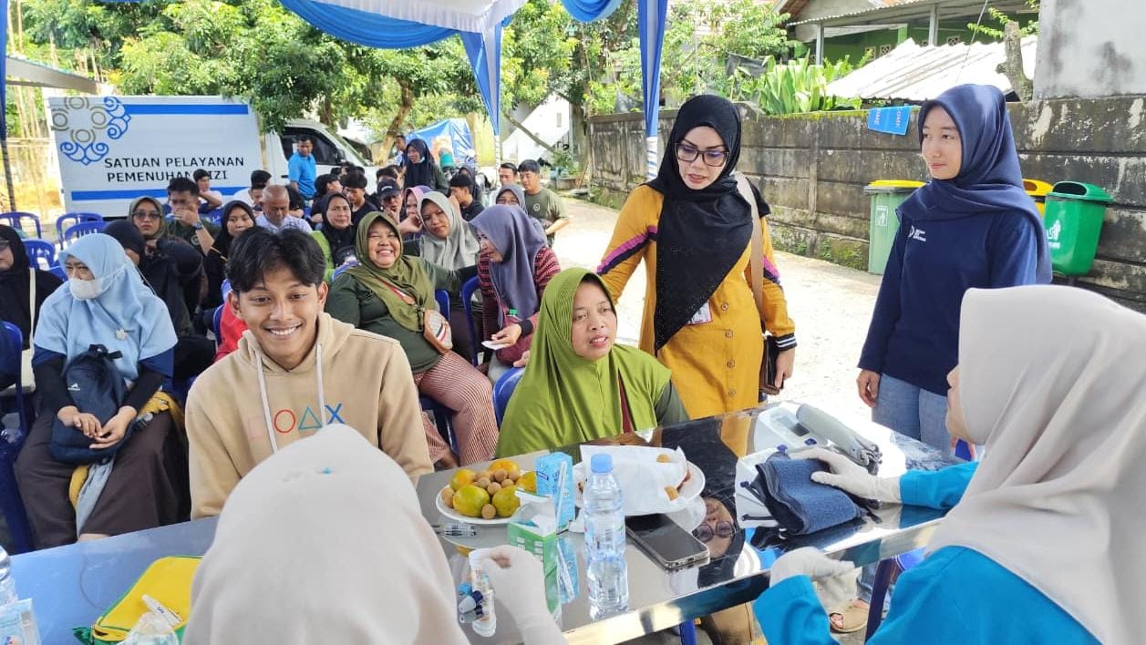 Pastikan Layanan Optimal, Relawan SPPG Prabumulih Timur Ikuti Pemeriksaan Kesehatan
