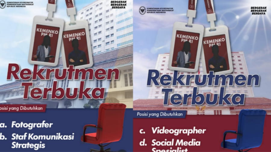 Kemenko PM Buka Rekrutmen Non-ASN, Empat Posisi Siap Diisi Hingga Akhir September 2025