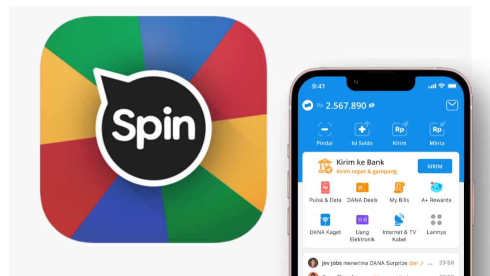 Viral! Game Spin The Wheel Tawarkan Hadiah Saldo DANA dan OVO Gratis