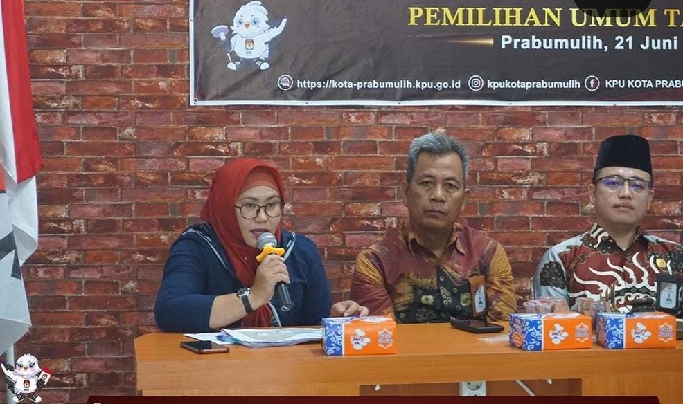 KPU Prabumulih Tetapkan DPT Kota Prabumulih Berjumlah 142.370 Pemilih