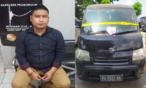 Polsek Prabumulih Barat Bongkar Kasus Penggelapan Mobil