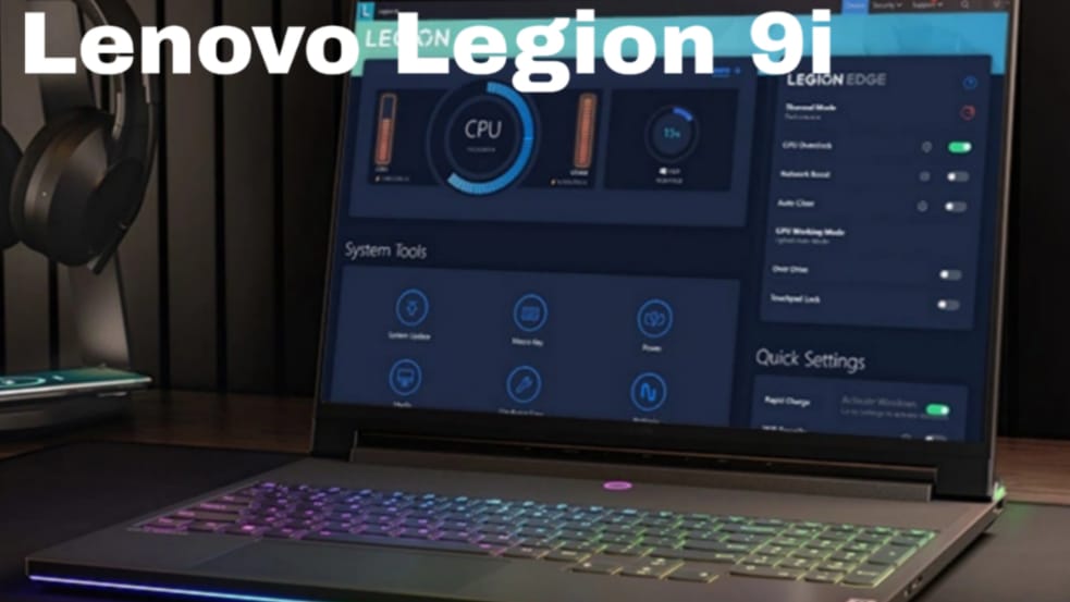 Lenovo Legion 9i, Laptop 3D OLED dengan Performa Setara Desktop