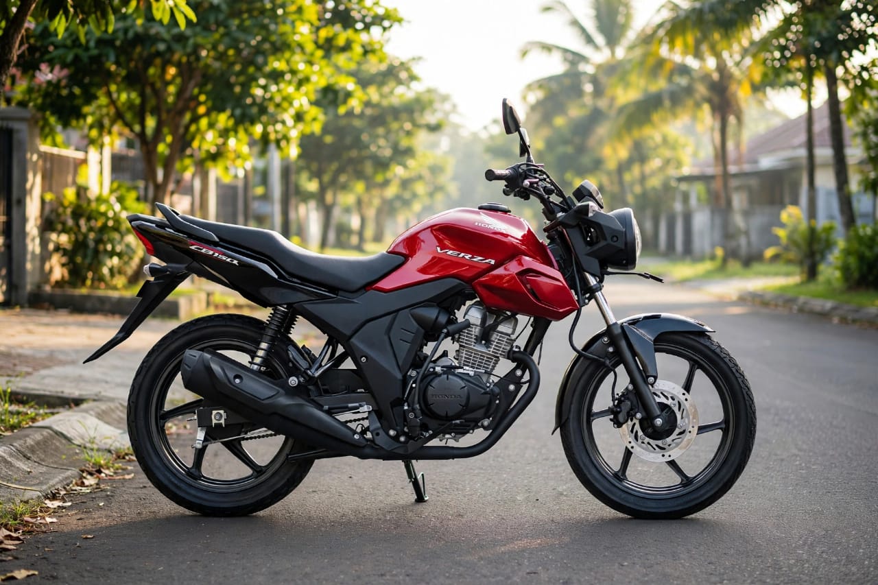 Fitur Keamanan Honda CB150 Verza 2026, Secure Key Shutter dan Sistem Pengereman