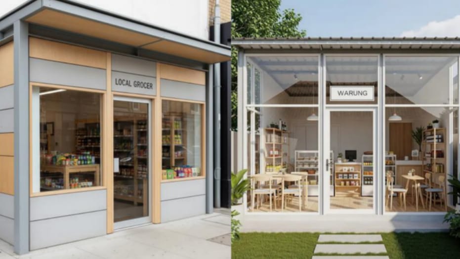 Ide Desain Warung Sembako Baja Ringan: Kecil, Kokoh, dan Menguntungkan