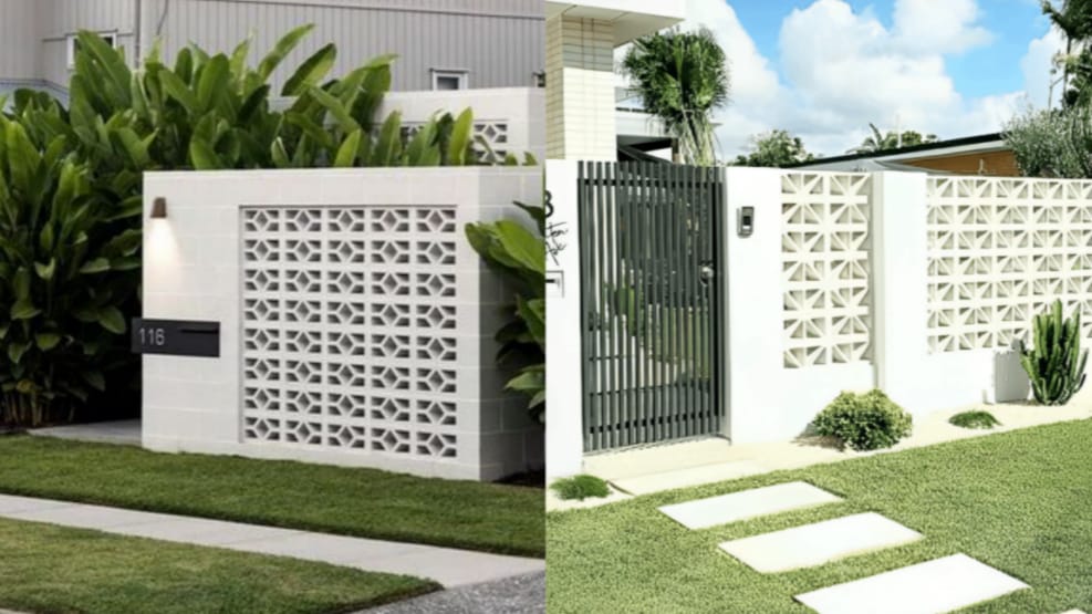 Pagar Roster Minimalis, Desain Unik yang Estetis dan Hemat Biaya