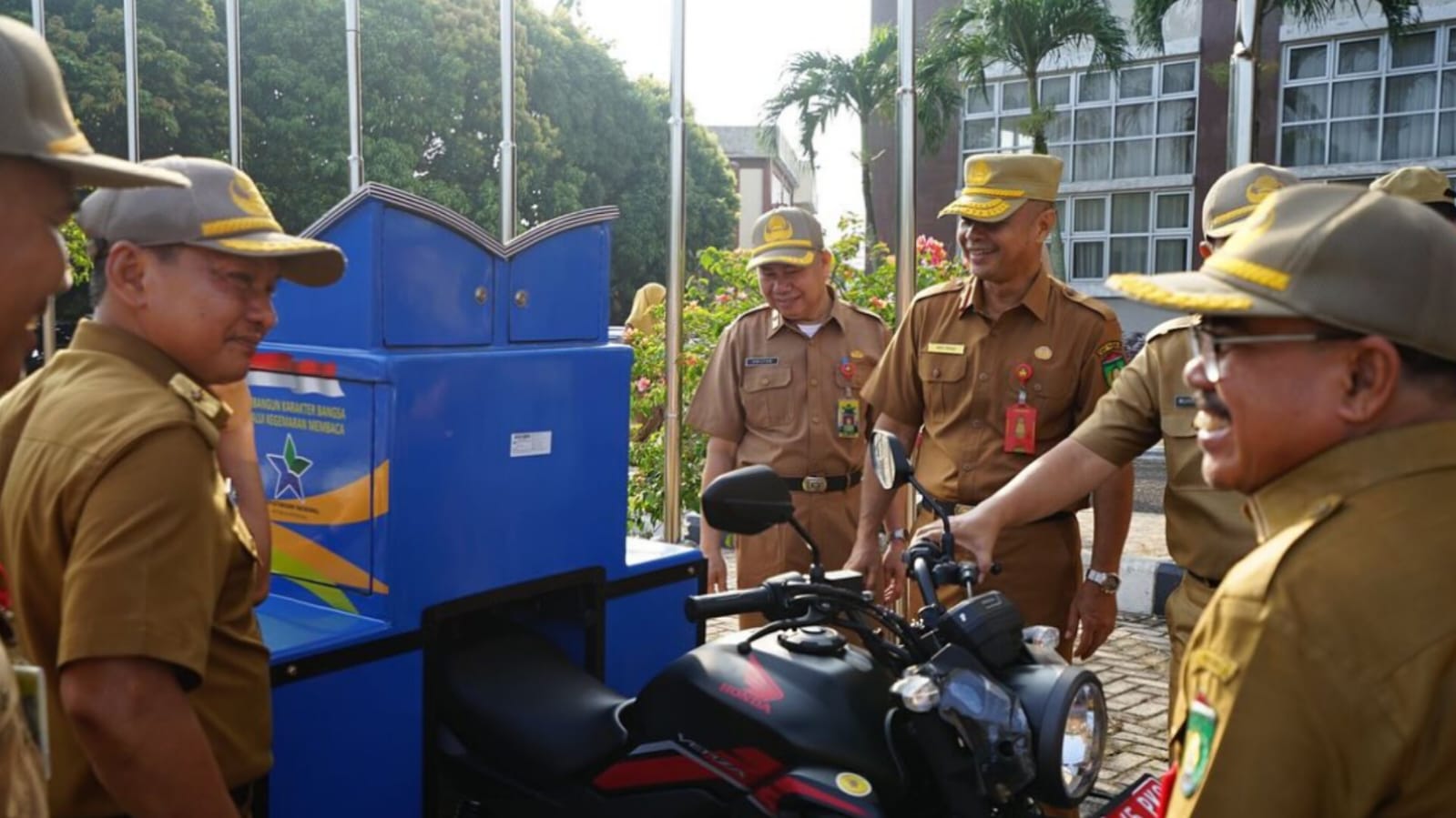 Meningkatkan Minat Baca, Pemkot Prabumulih Dapat Bantuan Motor Perpustakaan Keliling