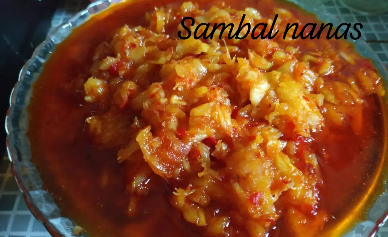 Ini Resep Masakan Rumahan Sambal Nanas yang Enak dan Lezat